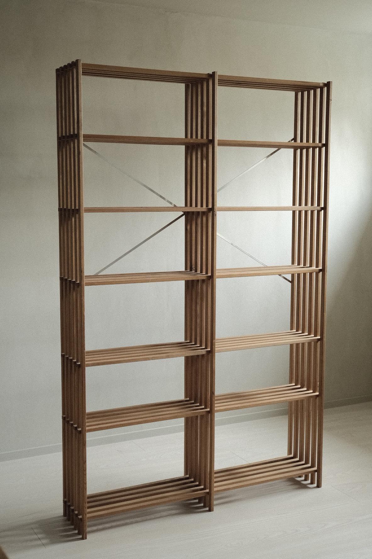 19th Century Vintage Bookcase by Thorvald Lissau for Wiinberg, Denmark, 1970s
