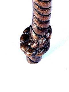 A Vintage Century Furniture Carved Ropetwist Side/Desk Chair