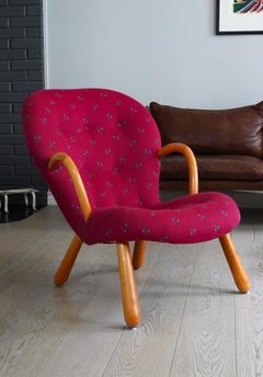A Vintage Clam Chair, by Arnold Madsen for Vik & Blindheim, Norway 1953