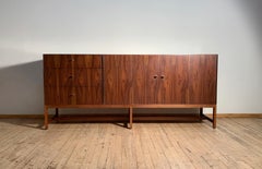 Vintage Exotic Wood Sideboard Cabinet by Milo Baughman for Directional
