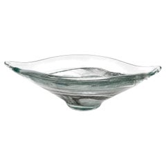 A Vintage Glass Tray