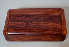 Vintage Huanghuali Wood Box, China