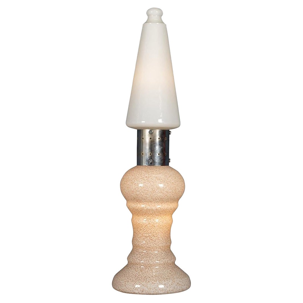 Lampe de bureau italienne vintage Birillo par Carlo Nason pour Mazzega, Murano, vers 1970