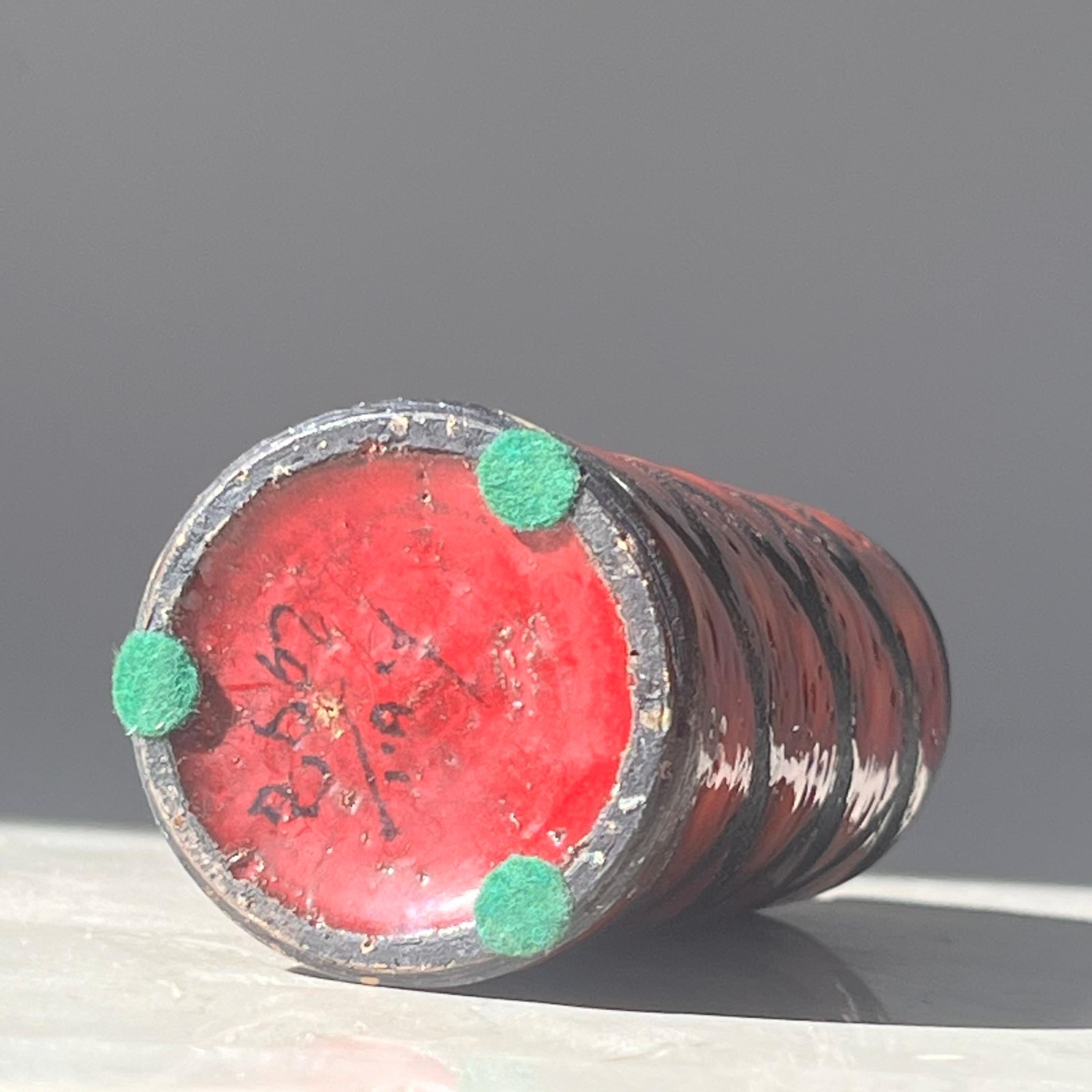Encendedor de cerámica italiano vintage de Aldo Londi, Italia, hacia 1960 en venta 6