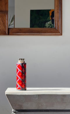 A vintage Italian ceramic lighter by Aldo Londi, Italy circa 1960