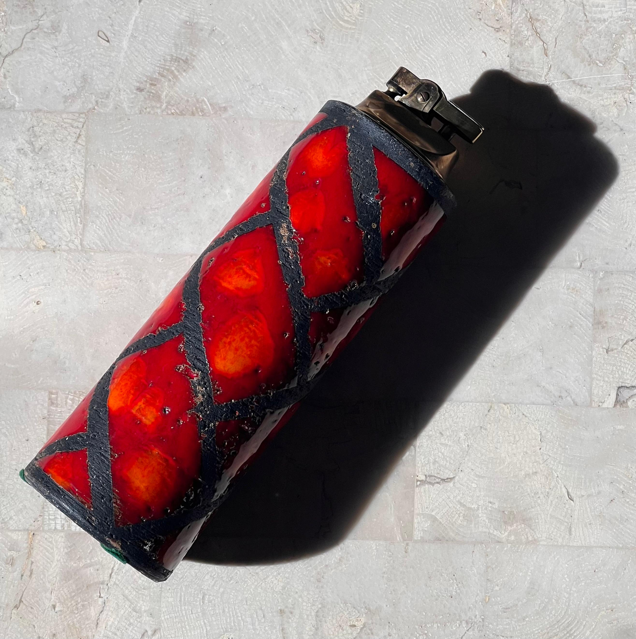 Encendedor de cerámica italiano vintage de Aldo Londi, Italia, hacia 1960 Italiano en venta