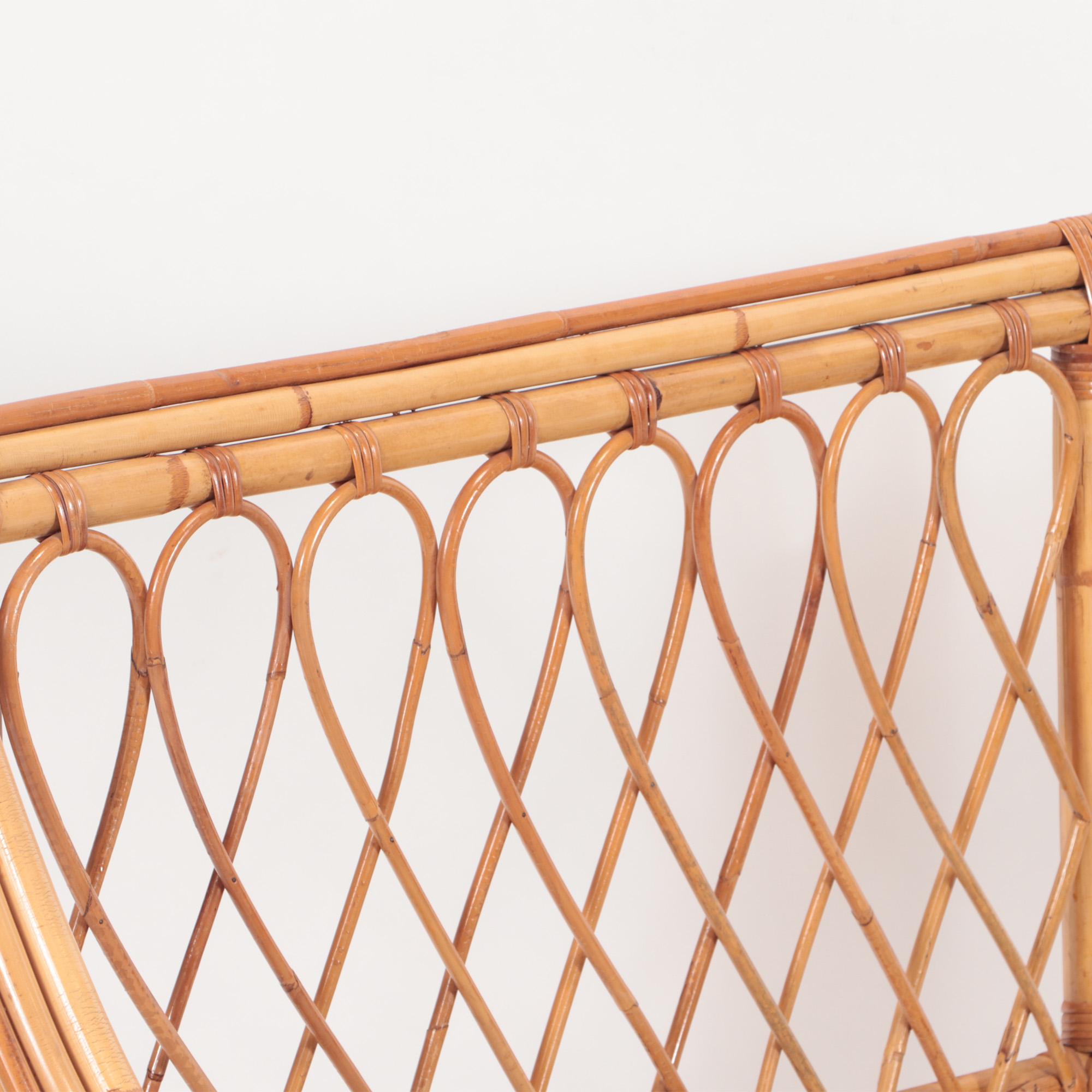 rattan bedframe