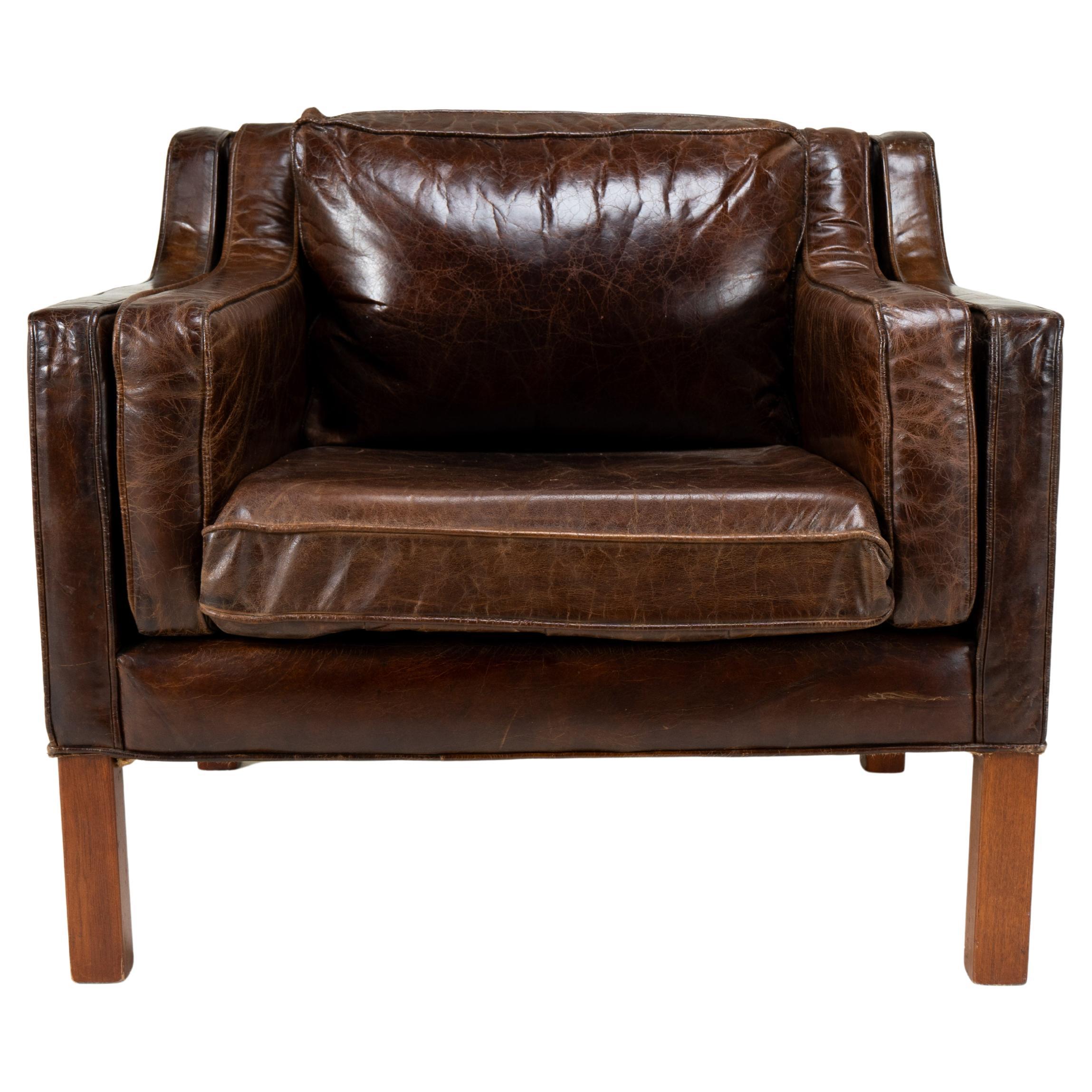 A Vintage Leather Chair