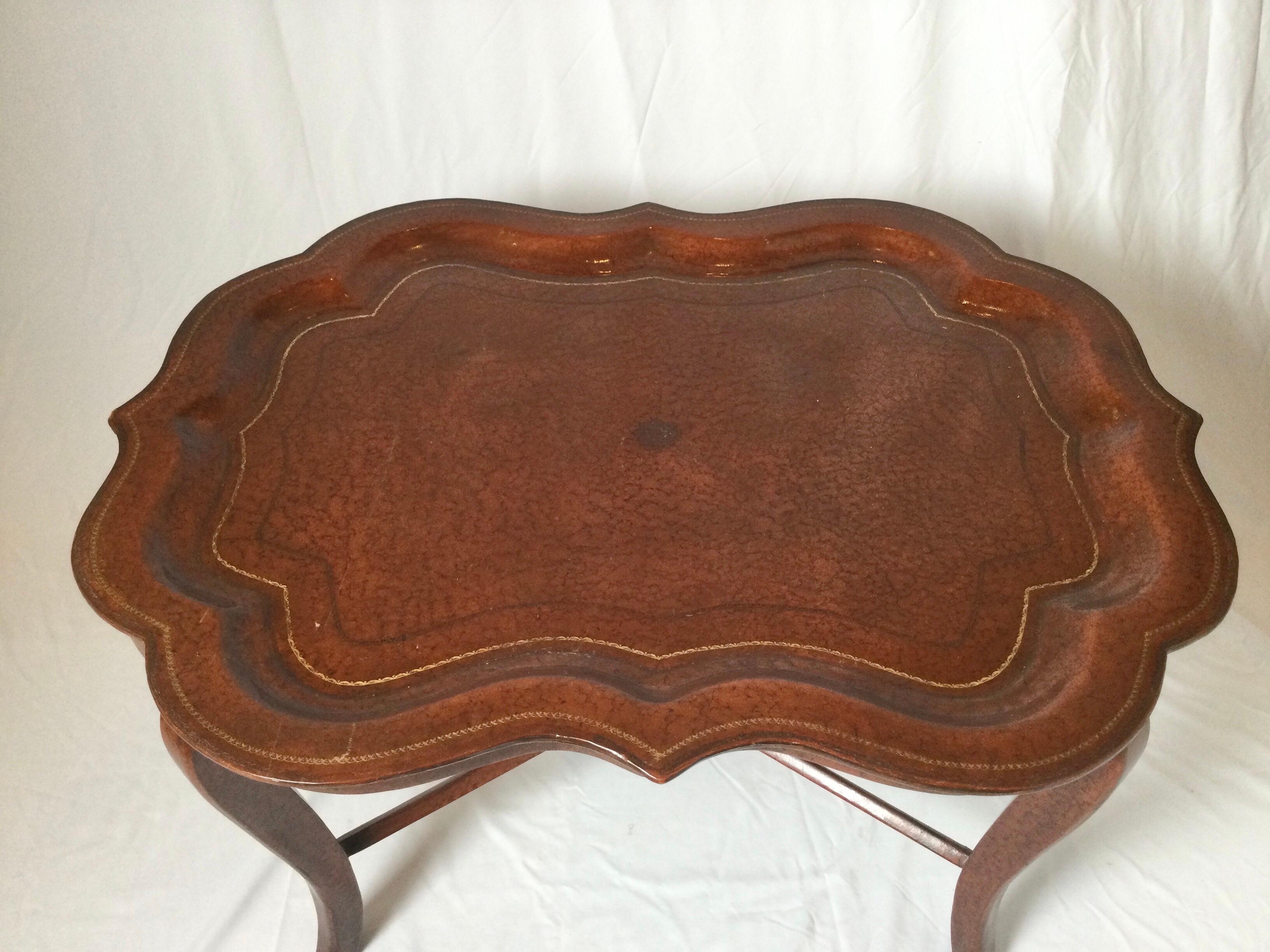 leather tray for coffee table