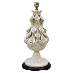 Lampe en céramique vintage Manises par Ceramica Bondie, Espagne, années 1960.