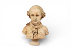 A Vintage Marble Bust of an Aristocratic Youth
