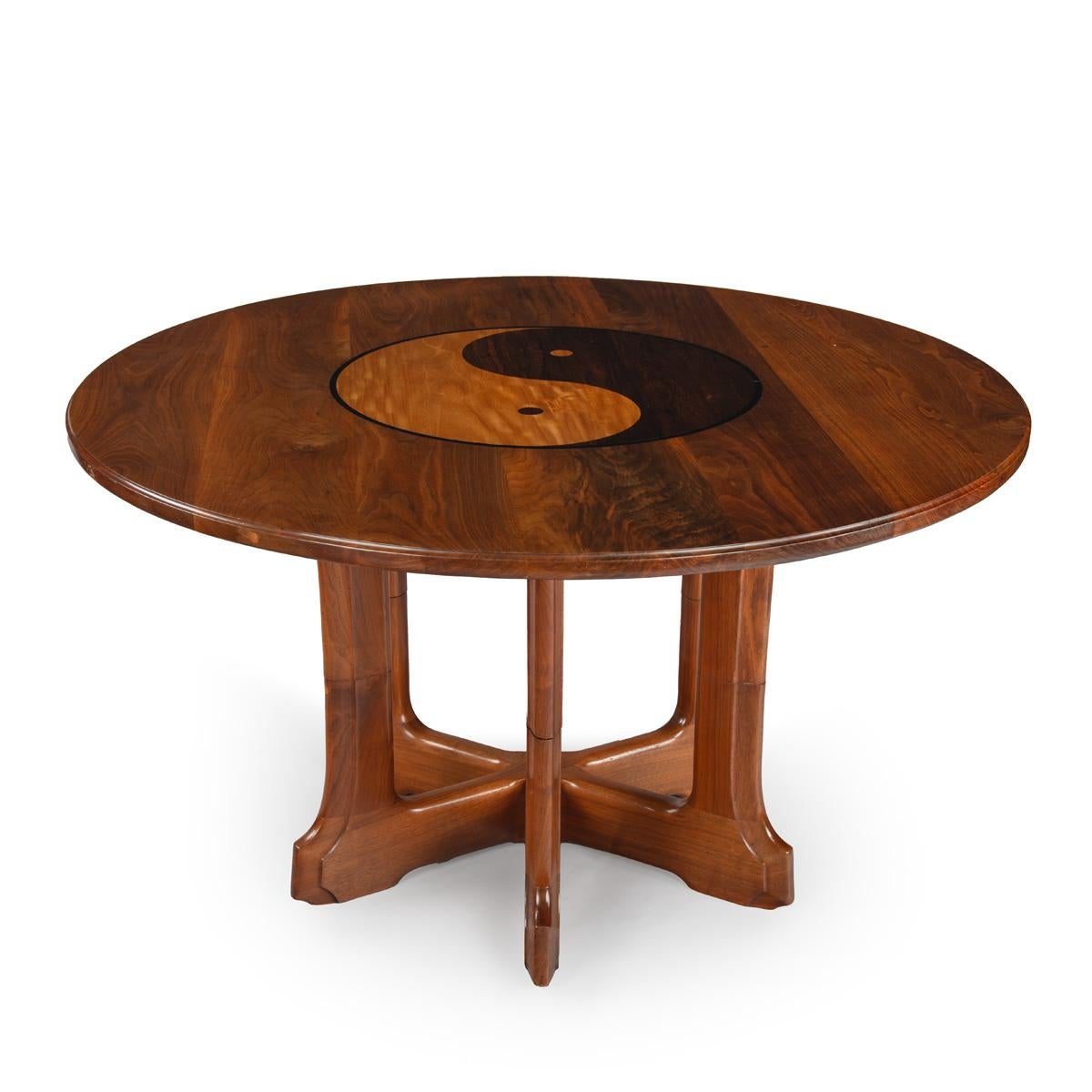 Satinwood A Vintage Metamorphic Centre / Coffee Table Circa 1960 For Sale