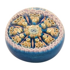 Un fermacarte d'epoca in vetro Millefiori del 1920 circa