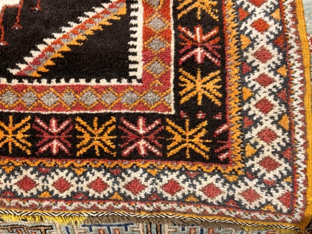 Late 20th Century A Vintage Moroccan Berber Rug