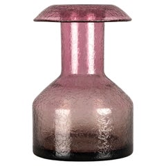 A Vintage Murano corroso glass vase by M. Zane, 1950s