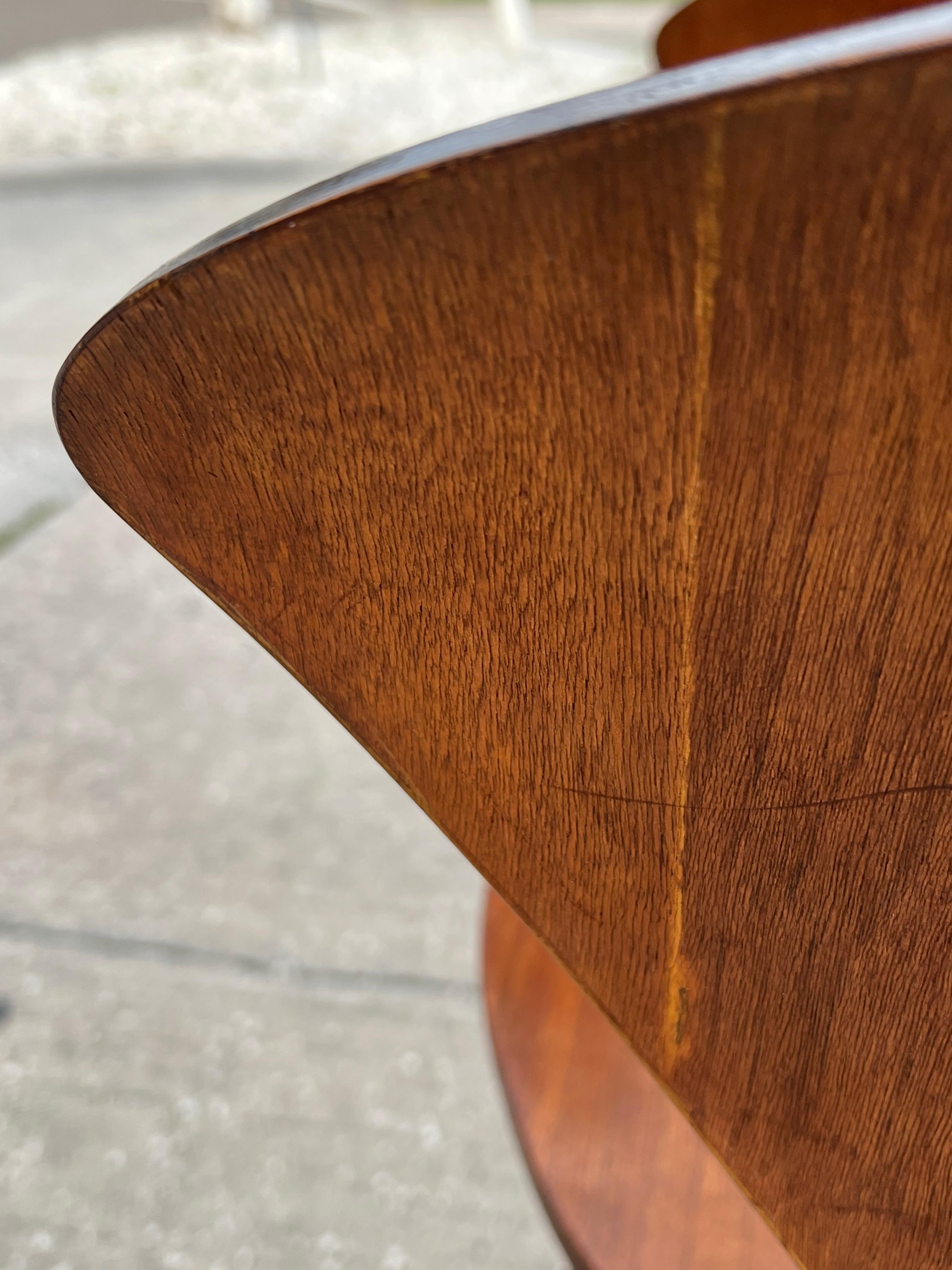 A Vintage Norman Cherner Plycraft Sessel  Und zwei Beistellstühle ca' 1950er Jahre im Angebot 11