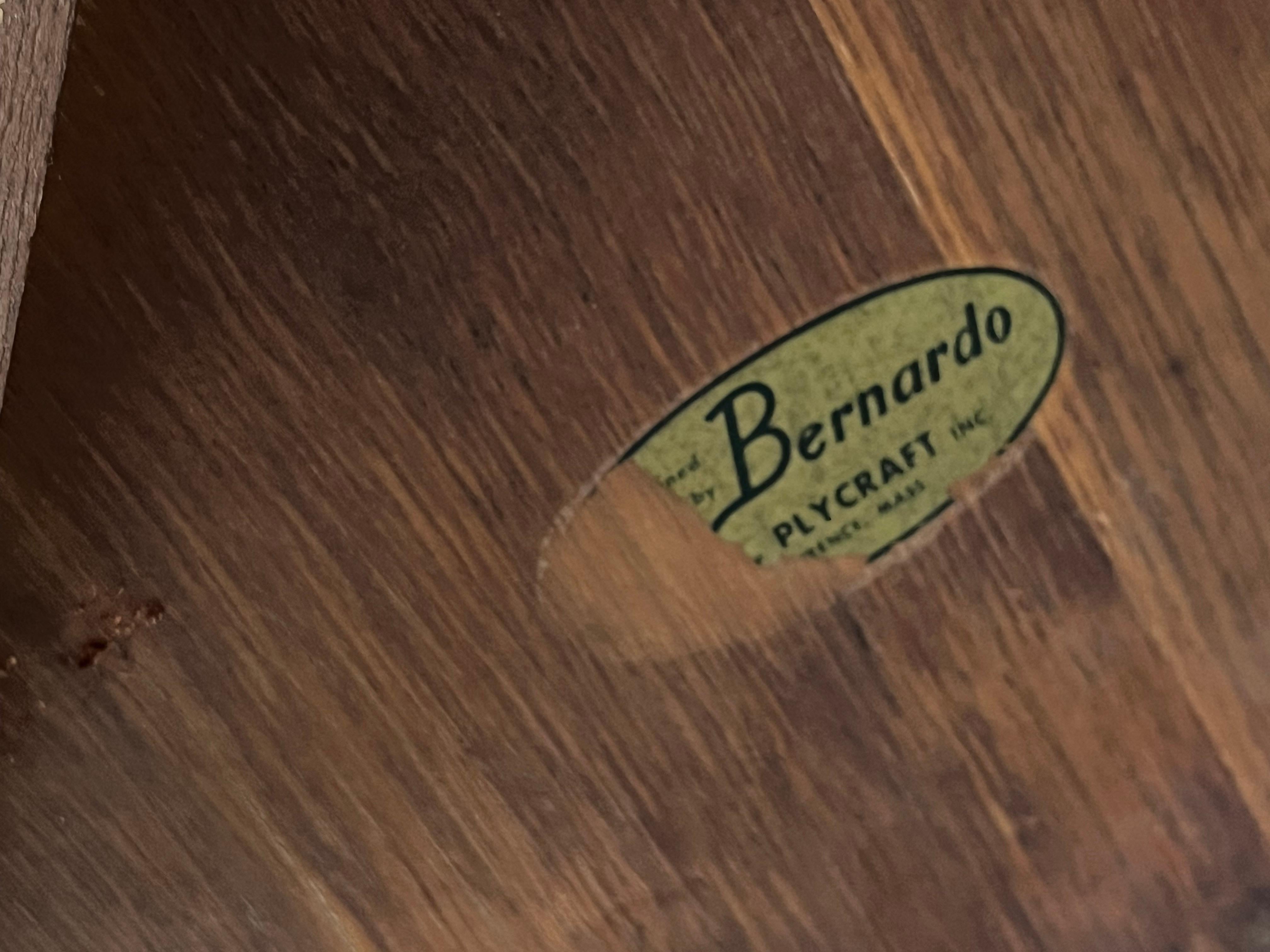 A Vintage Norman Cherner Plycraft Sessel  Und zwei Beistellstühle ca' 1950er Jahre im Angebot 12