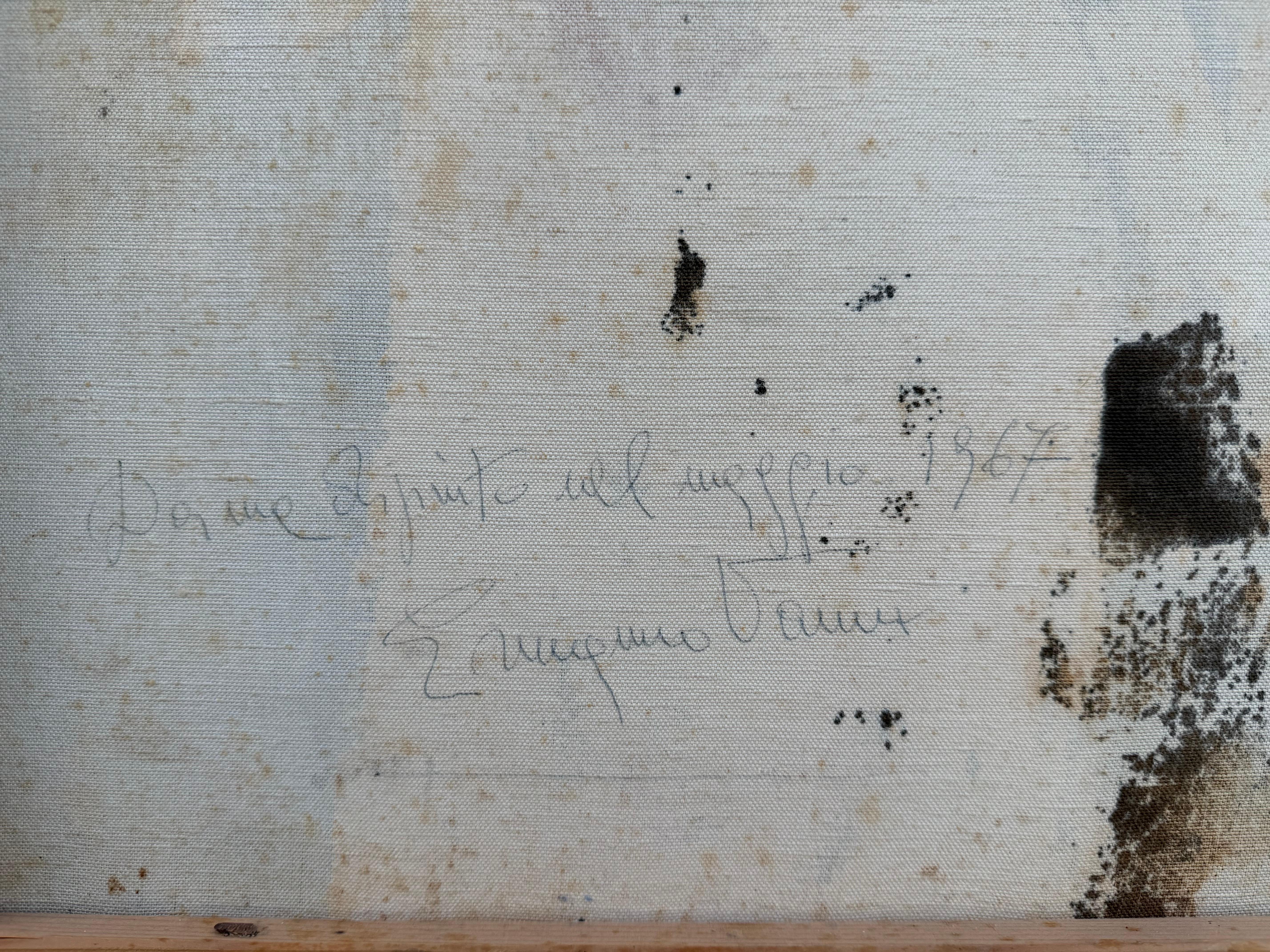 Ein Vintage-Gemälde 