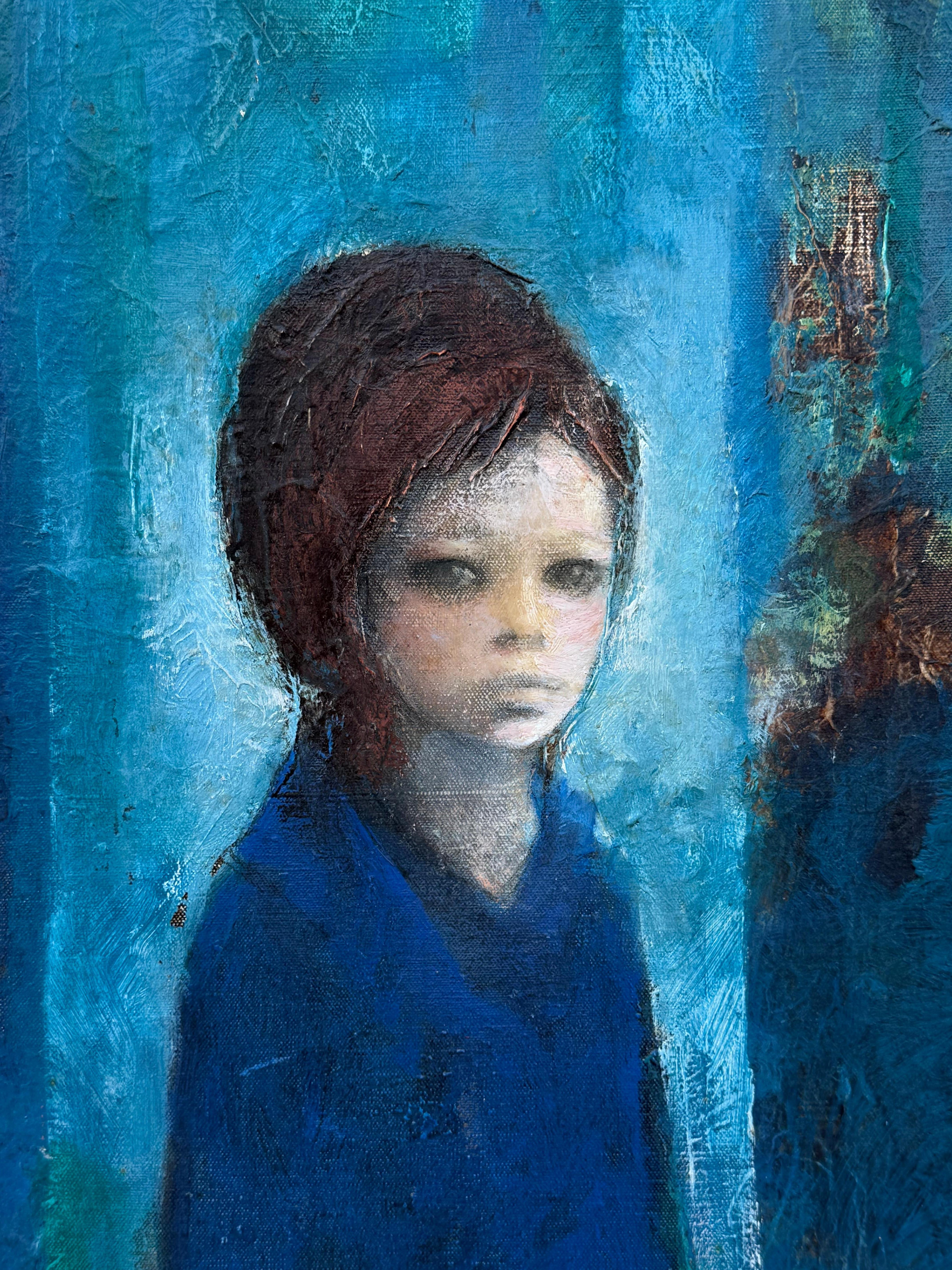 Ein Vintage-Gemälde 