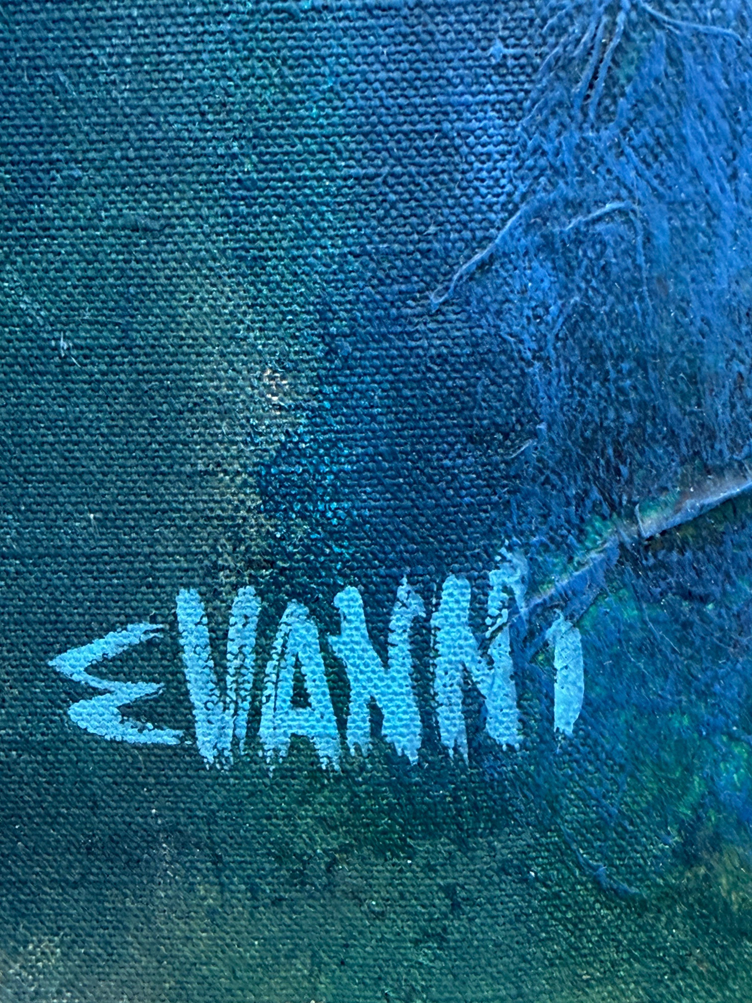 Ein Vintage-Gemälde 