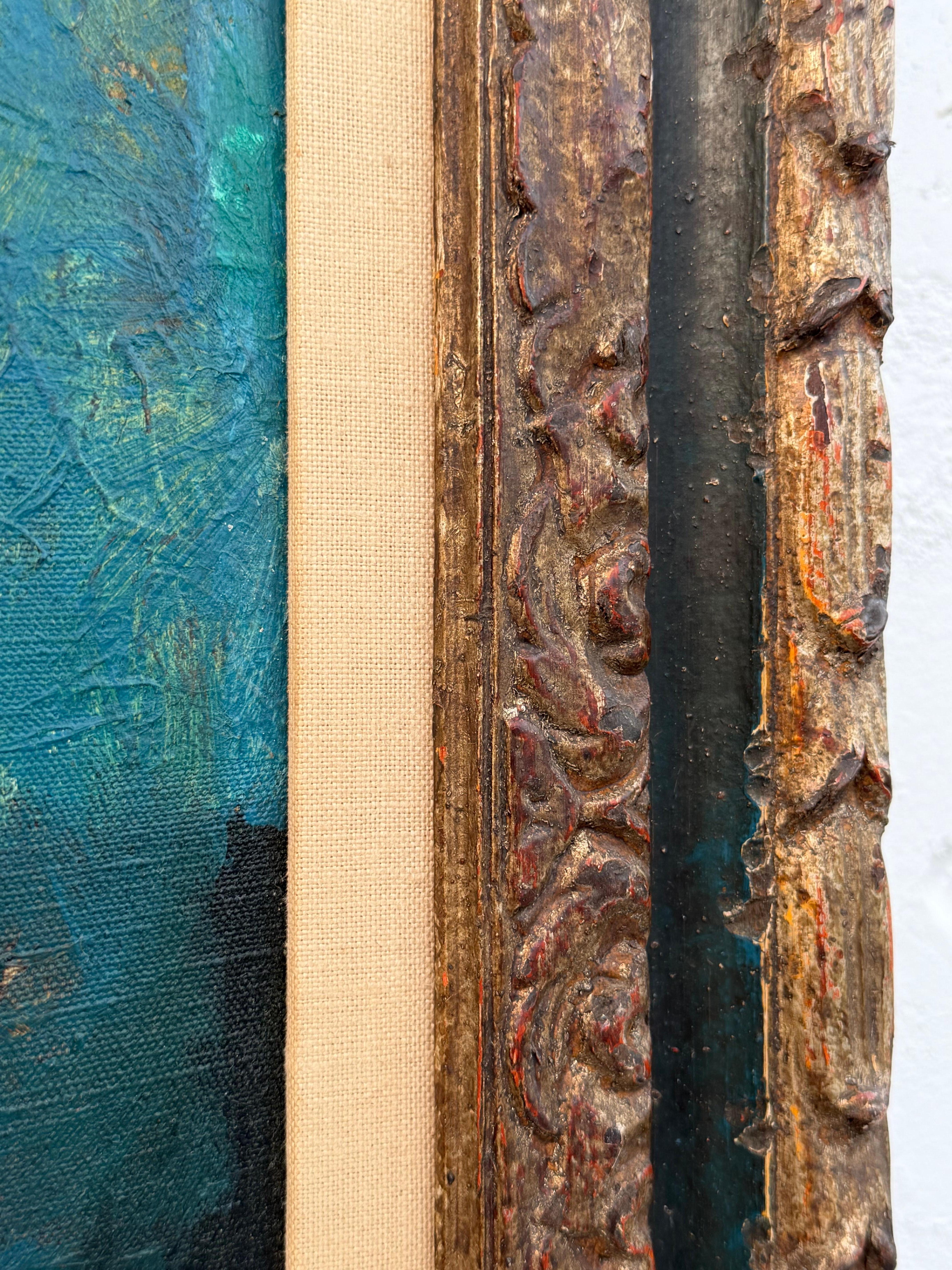 Ein Vintage-Gemälde 