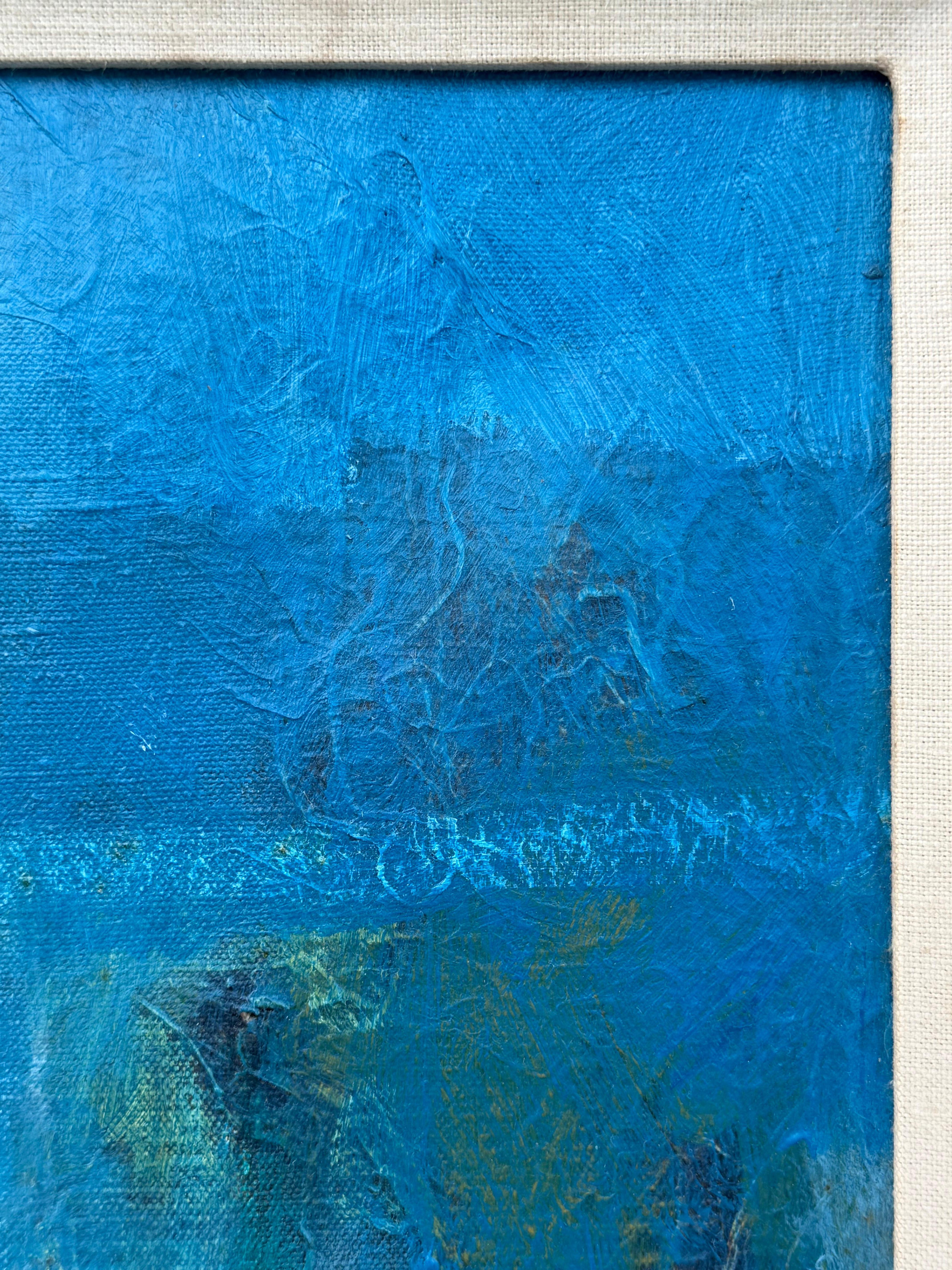 Ein Vintage-Gemälde 