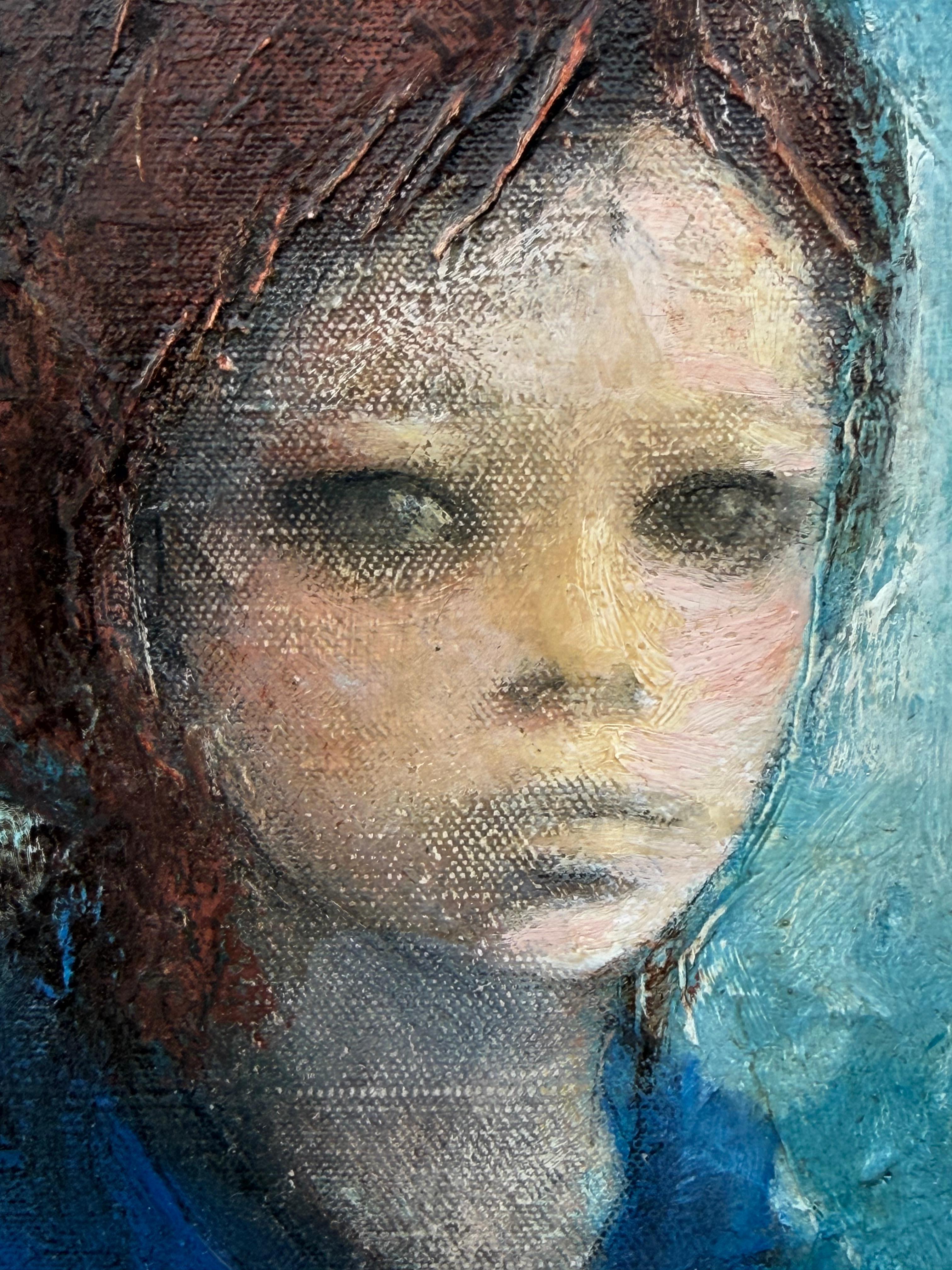 Ein Vintage-Gemälde 