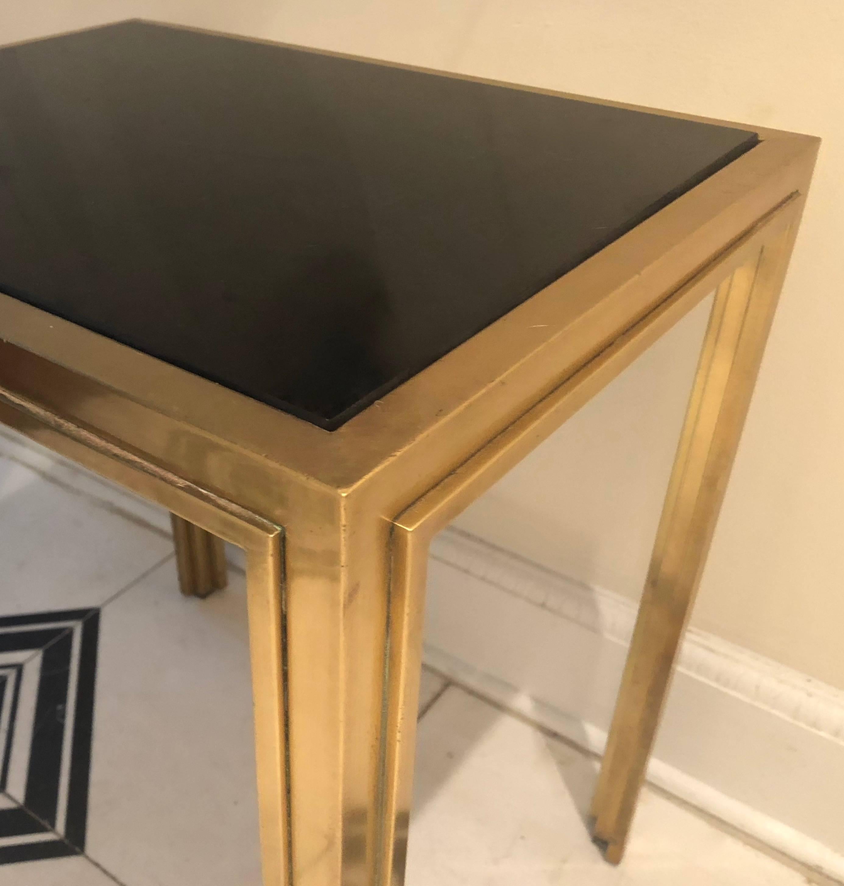 A Vintage Pair of French Deco Side Tables, circa 1935 In Excellent Condition In Jersey City, NJ