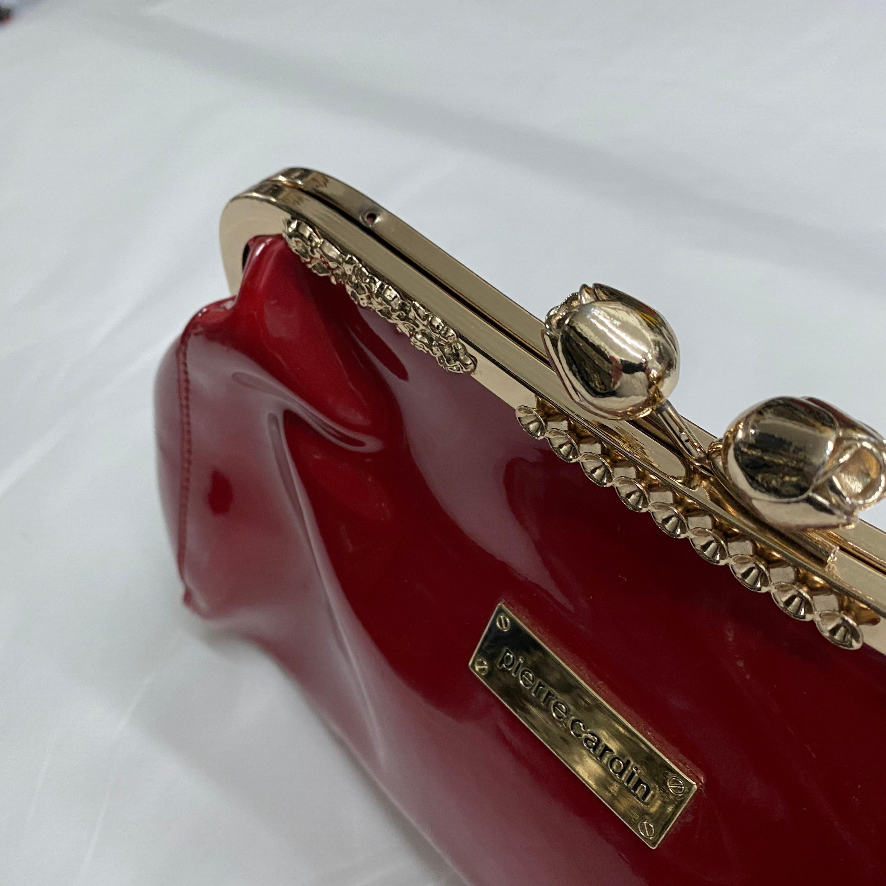 vintage brass purse