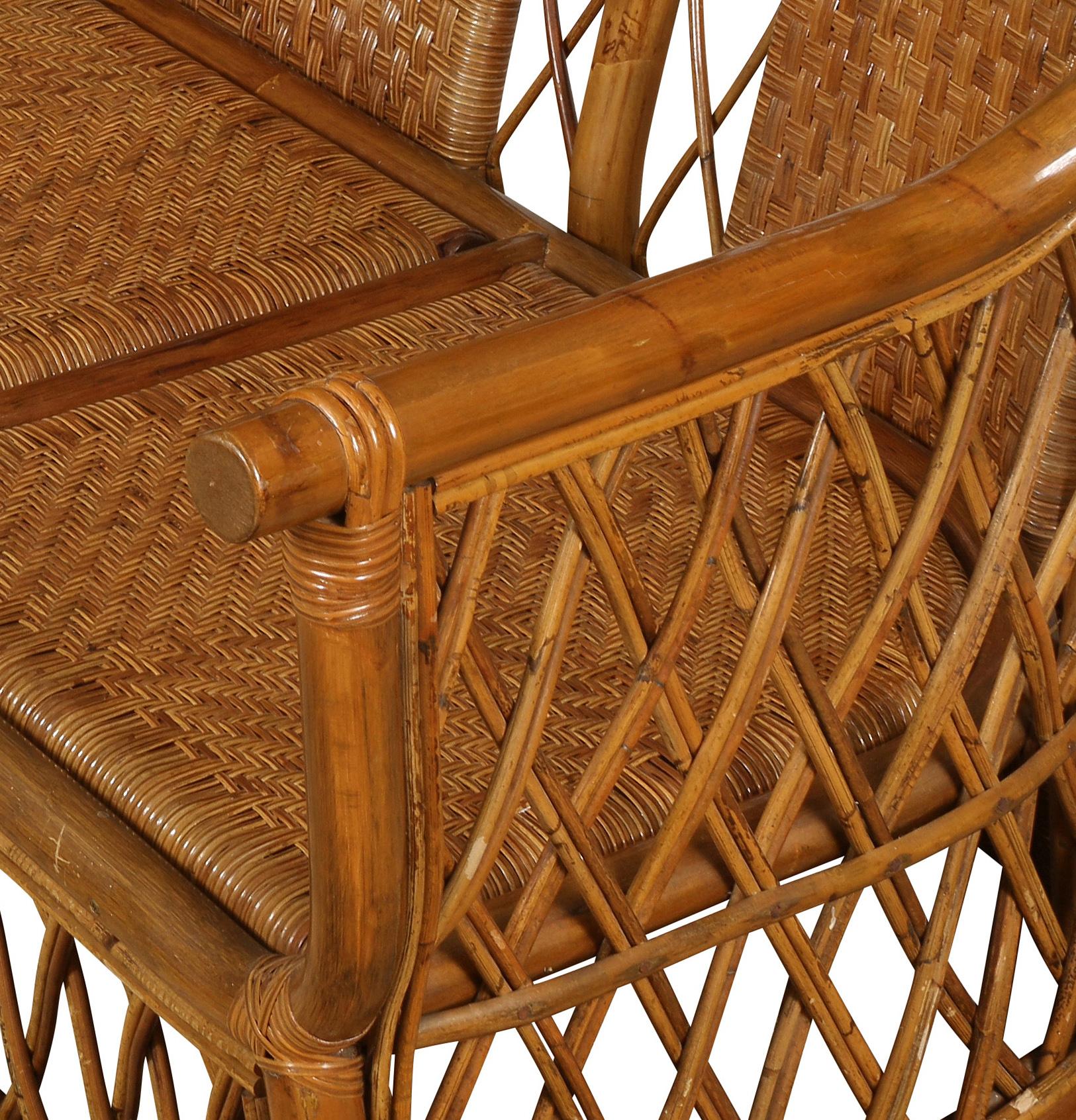 antique rattan furniture