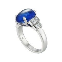 Vintage Sapphire and Diamond Ring