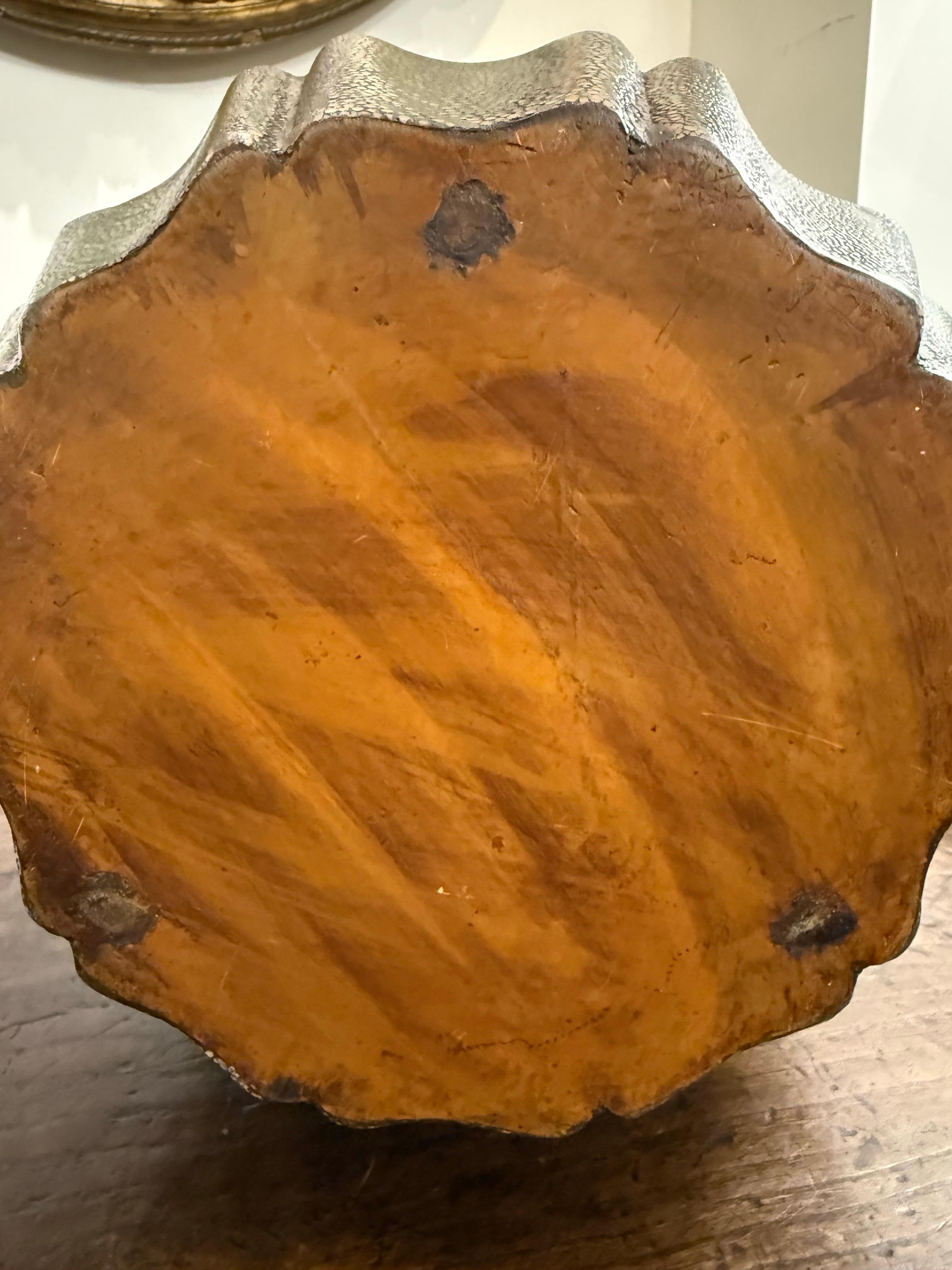 Sgabello vintage in zigrino, 20° secolo in vendita 1