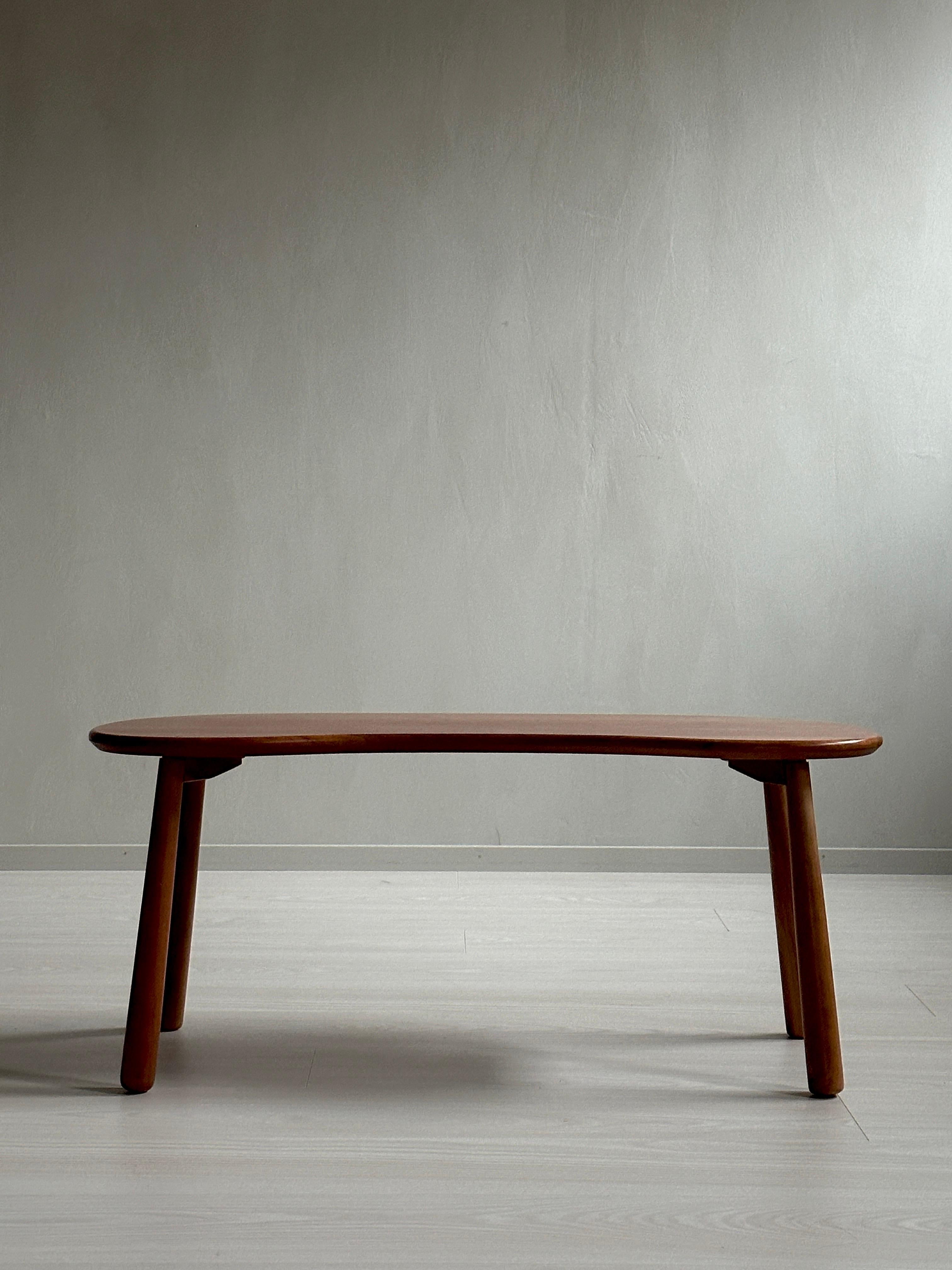 Swedish A Vintage Side Table in Mahogany by Josef Frank for Svenkt Tenn, Sweden 1970s For Sale