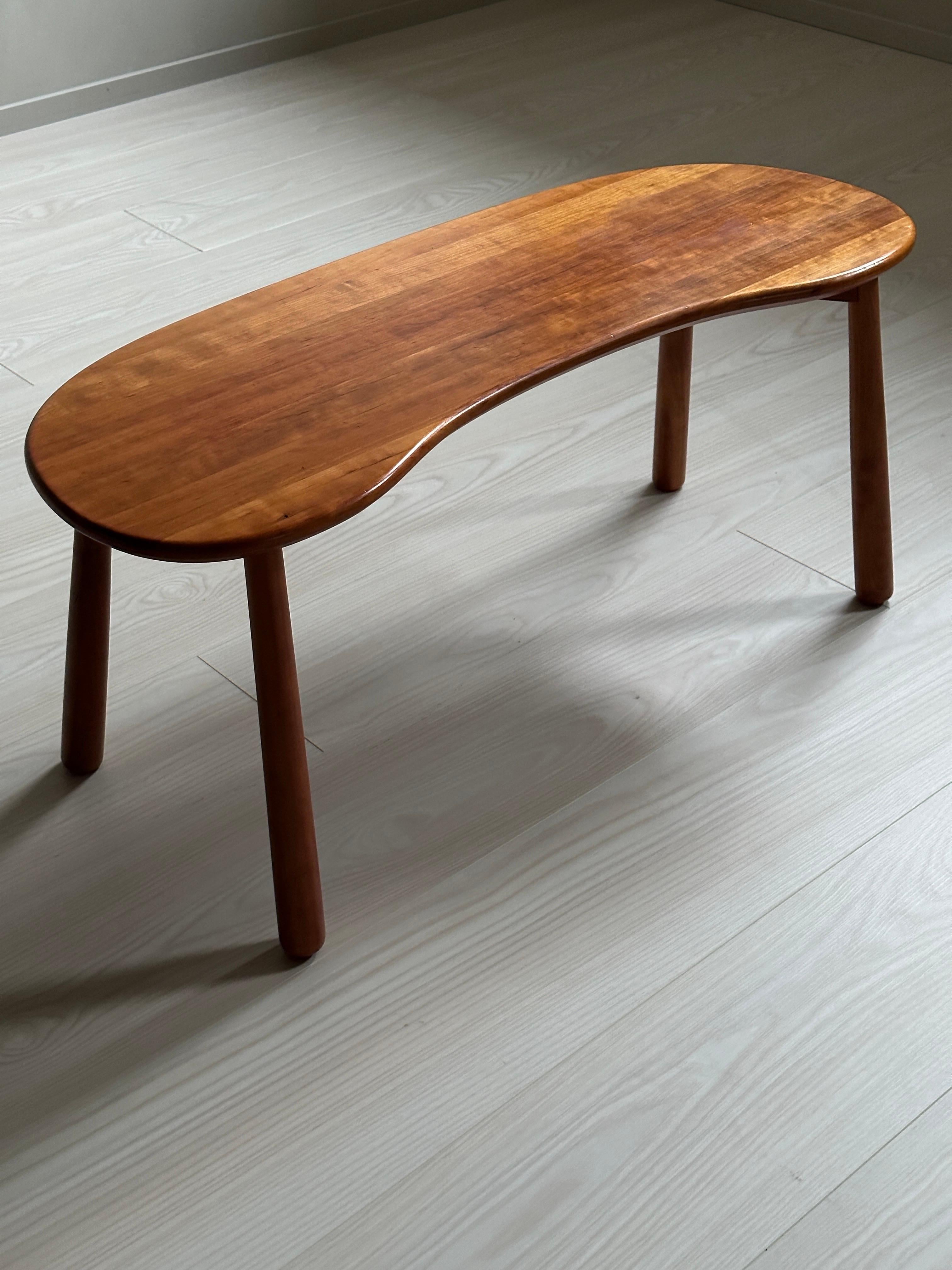 20th Century A Vintage Side Table in Mahogany by Josef Frank for Svenkt Tenn, Sweden 1970s For Sale