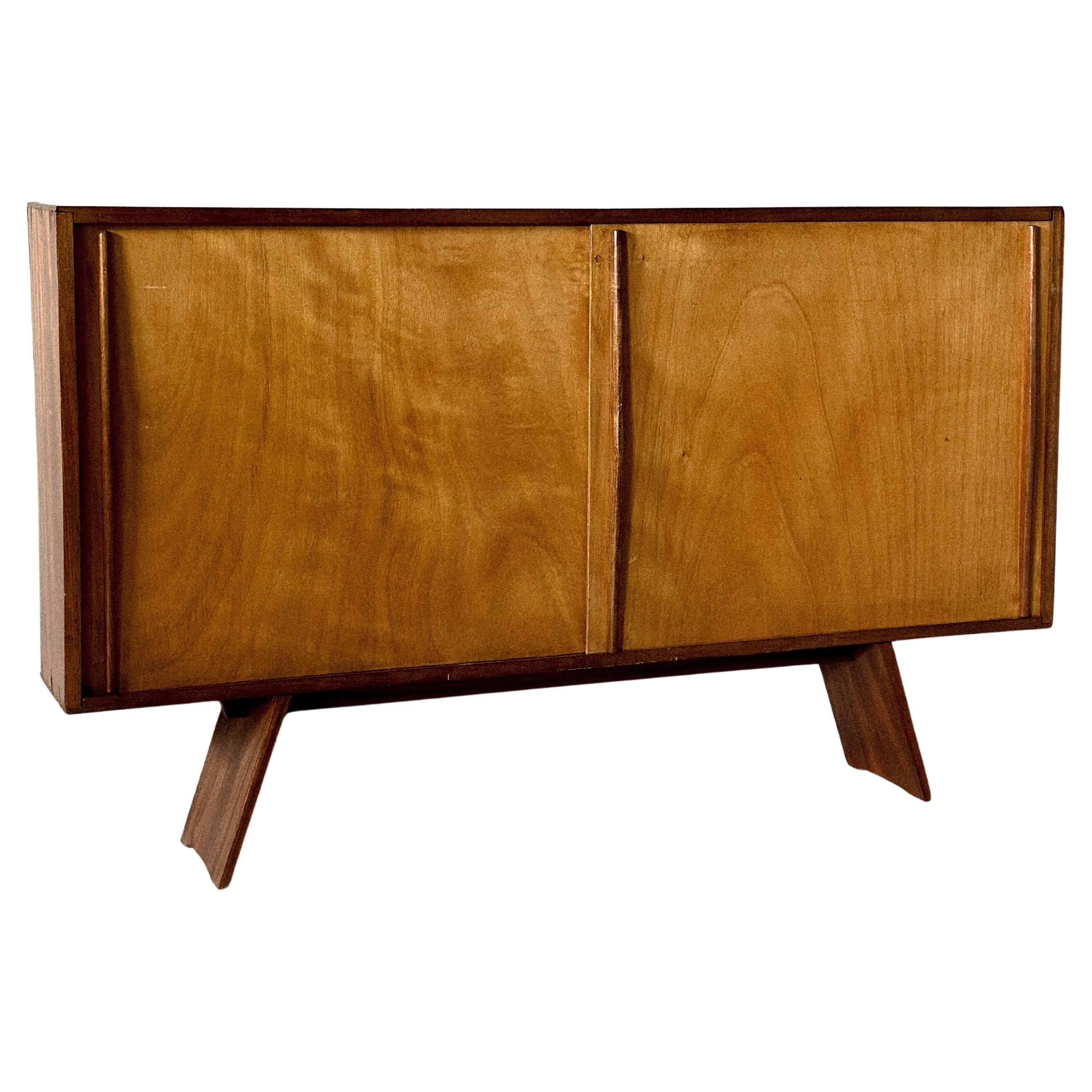 A Vintage Sideboard in style of Charlotte Perriand, France, c. 1950s in vendita
