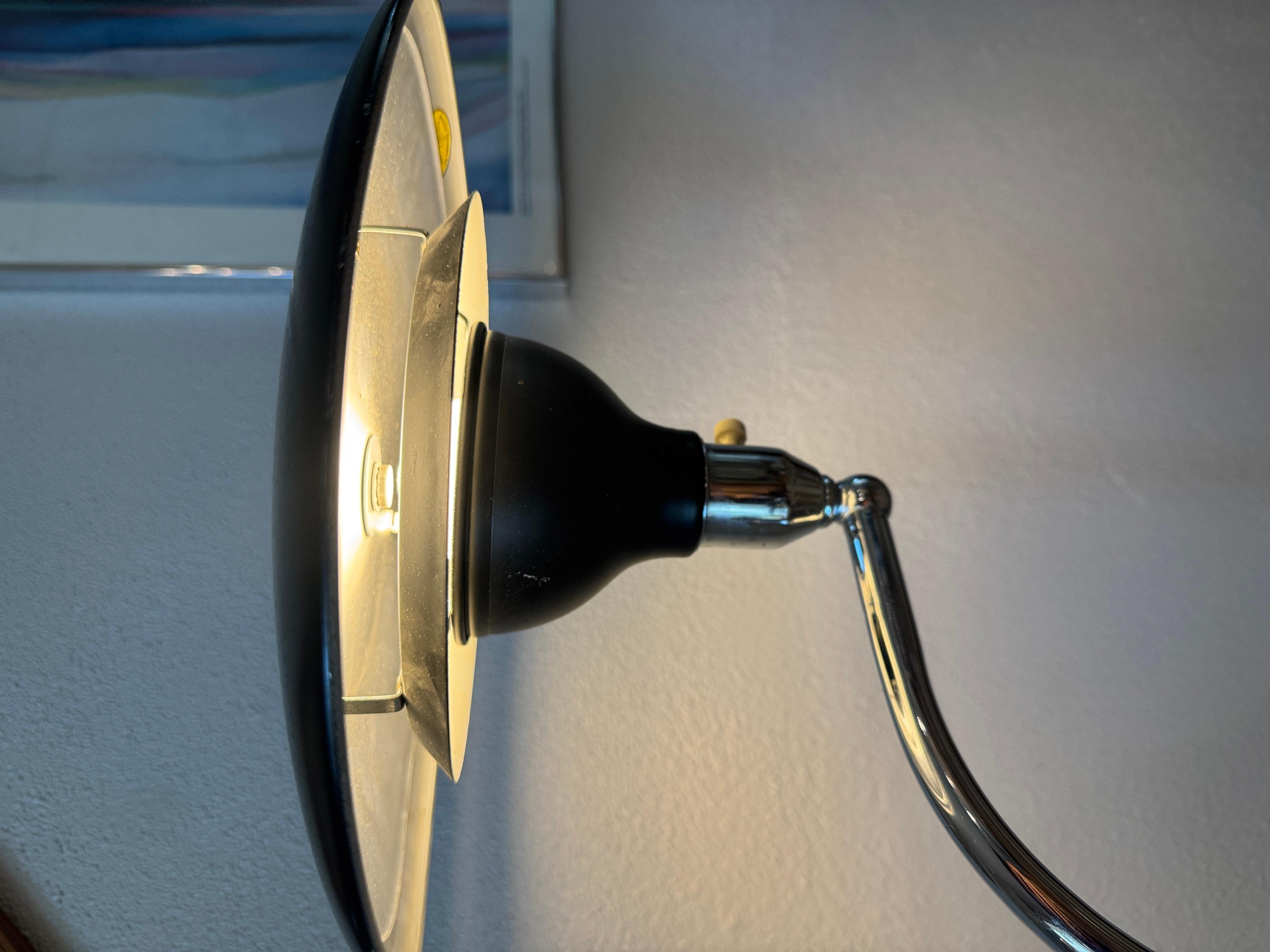 A vintage “Sight Light” adjustable floor lamp by M.G Wheeler, circa 1950s 6