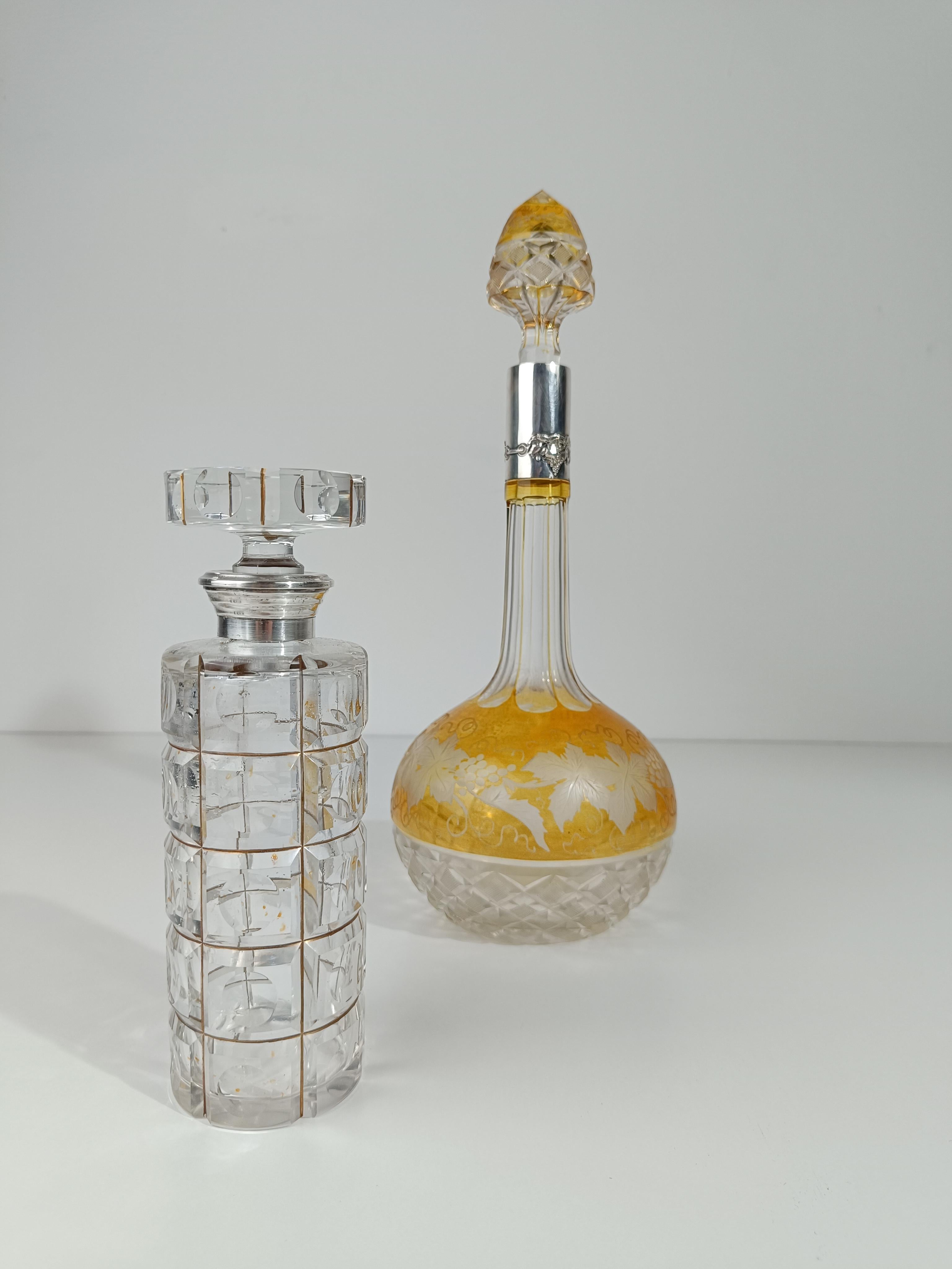 bottiglie di cristallo per liquori