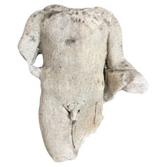 Figura compuesta de piedra vintage, siglo XX