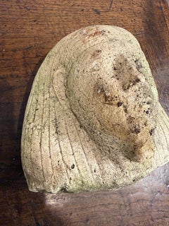 Una testa composita in pietra vintage, 20° secolo