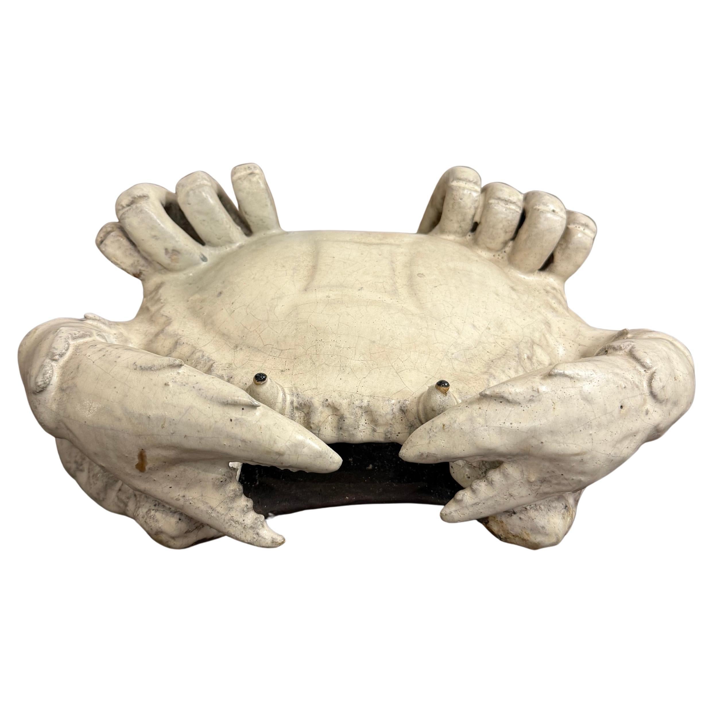 Granchio in gres d'epoca, metà del XX secolo in vendita