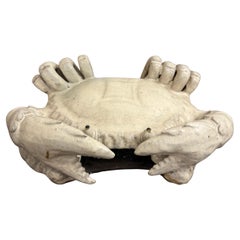 A Vintage Stoneware Crab, Mid 20th Century