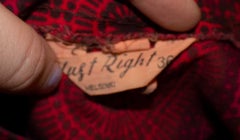 A Vintage, Just Right , Helsinki, Red Print Cotton Dress