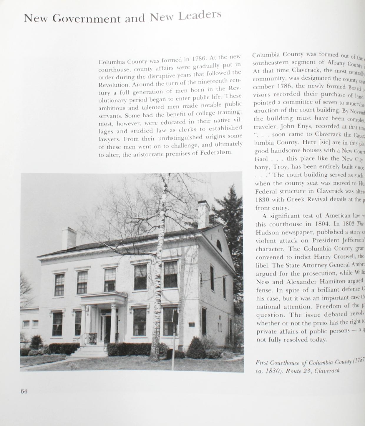 Visible Heritage-Columbia County NY, a History in Art and Architectucture, 1st 9