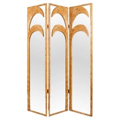A Vivai del Sud Mirrored Screen from the Parma Series