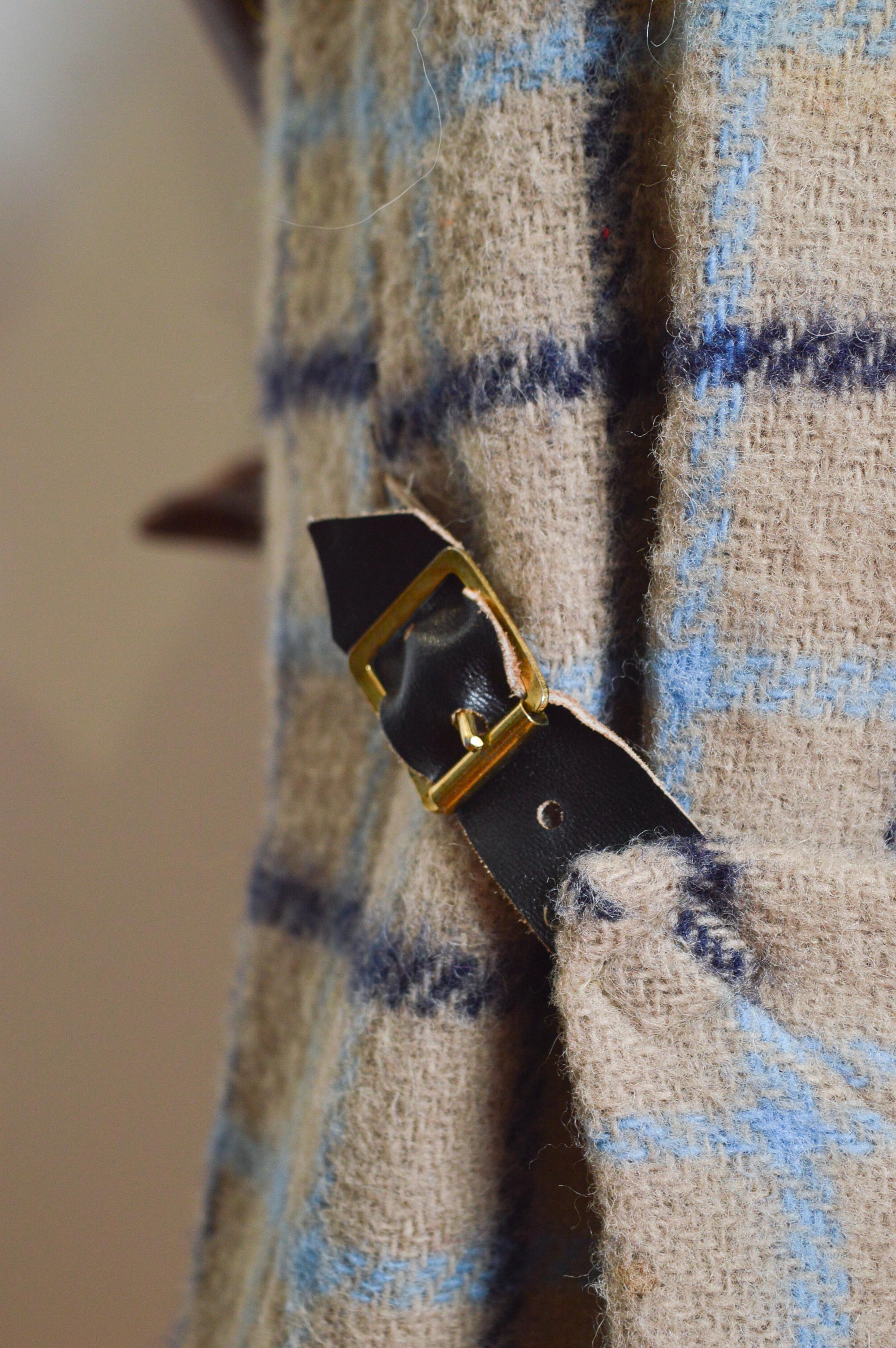 A/W 1988 -1989 VIVIENNE WESTWOOD Time Machine Collection Blue Plaid Tartan skirt For Sale 1