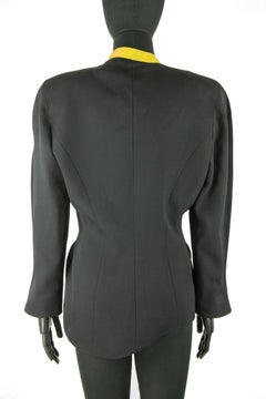 A/W 1989 Thierry Mugler Black Blazer