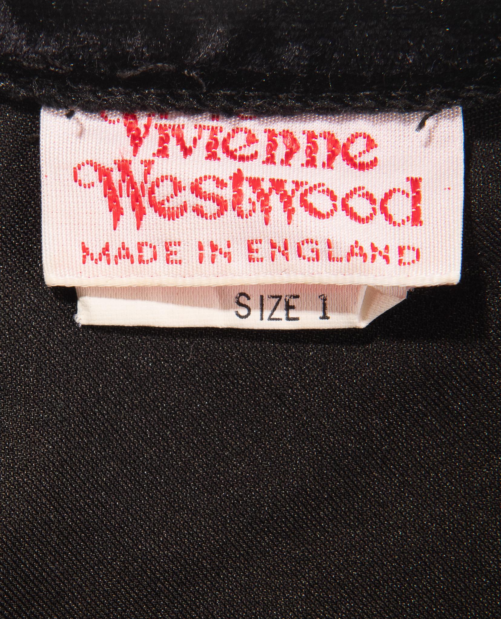 A/W 1990 Vivienne Westwood 'Portrait' Collection 'Boulle' Print Mini Dress 3