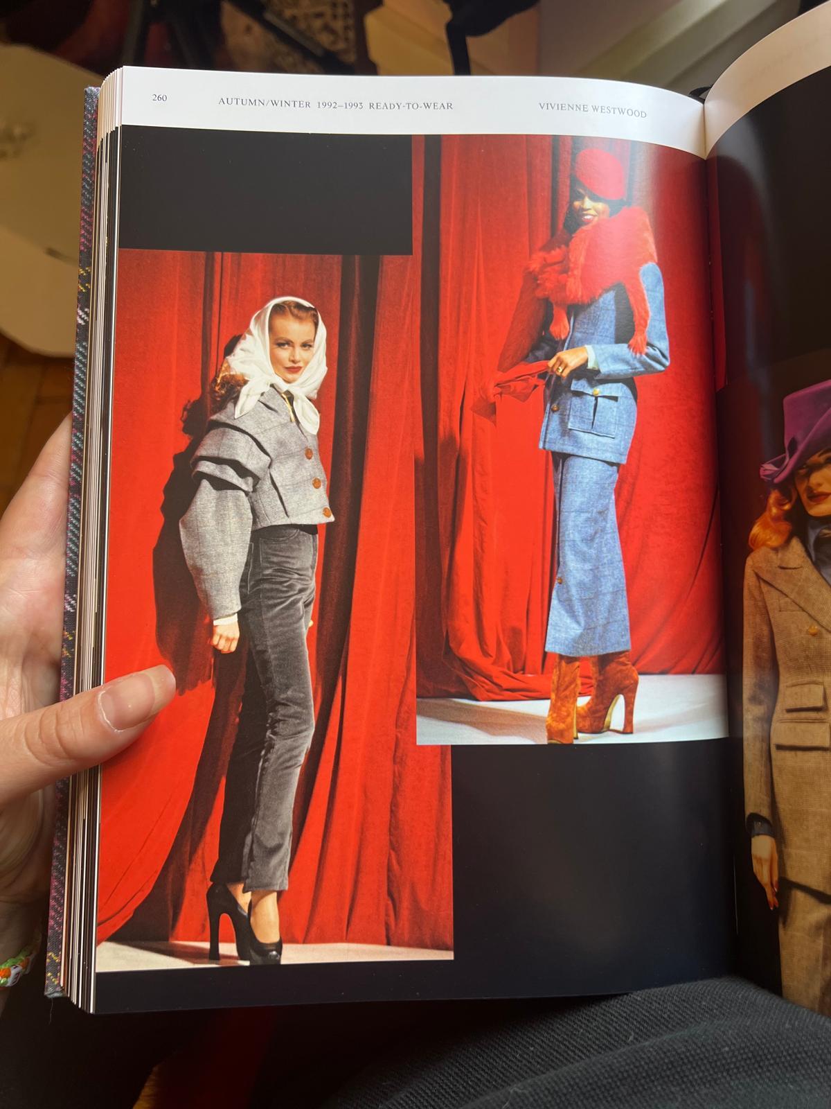 A/W 1992- 1993 VIVIENNE WESTWOOD 'Always on Camera' Grey High Waisted Cord Pants For Sale 9