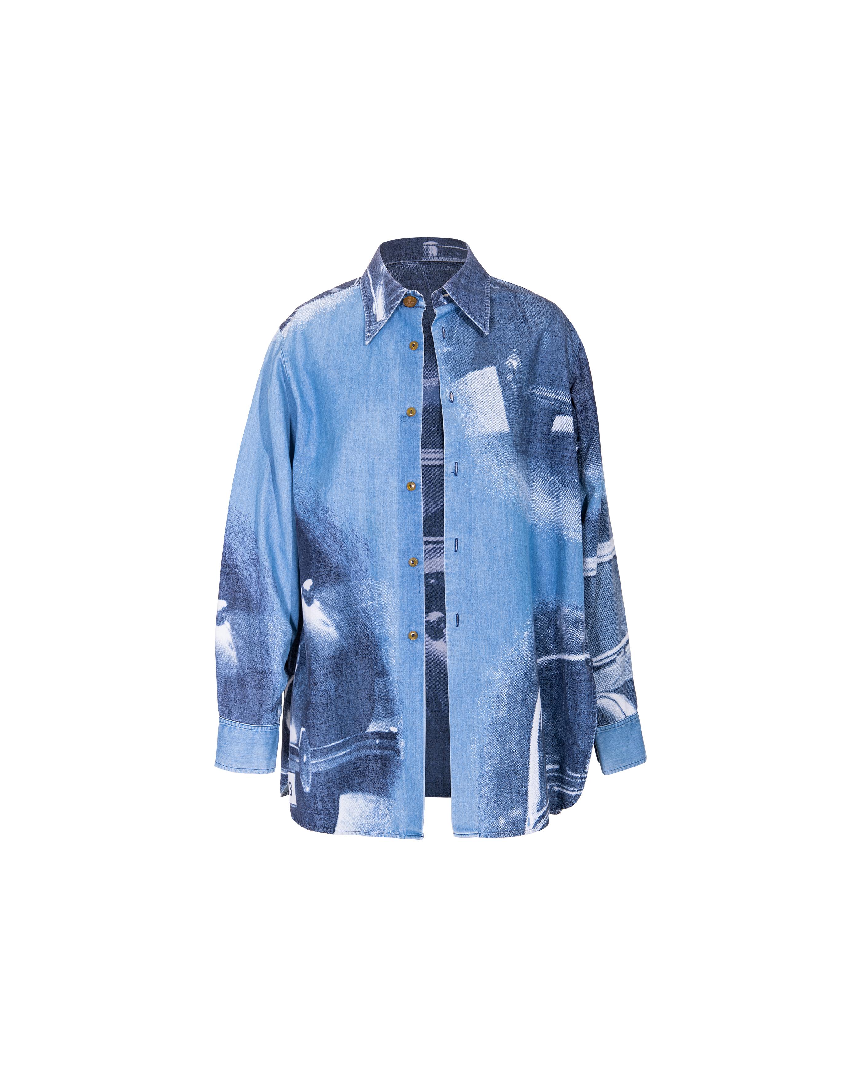 Women's A/W 1992 Vivienne Westwood 'Always on Camera' Collection Rolls Royce Button-Up