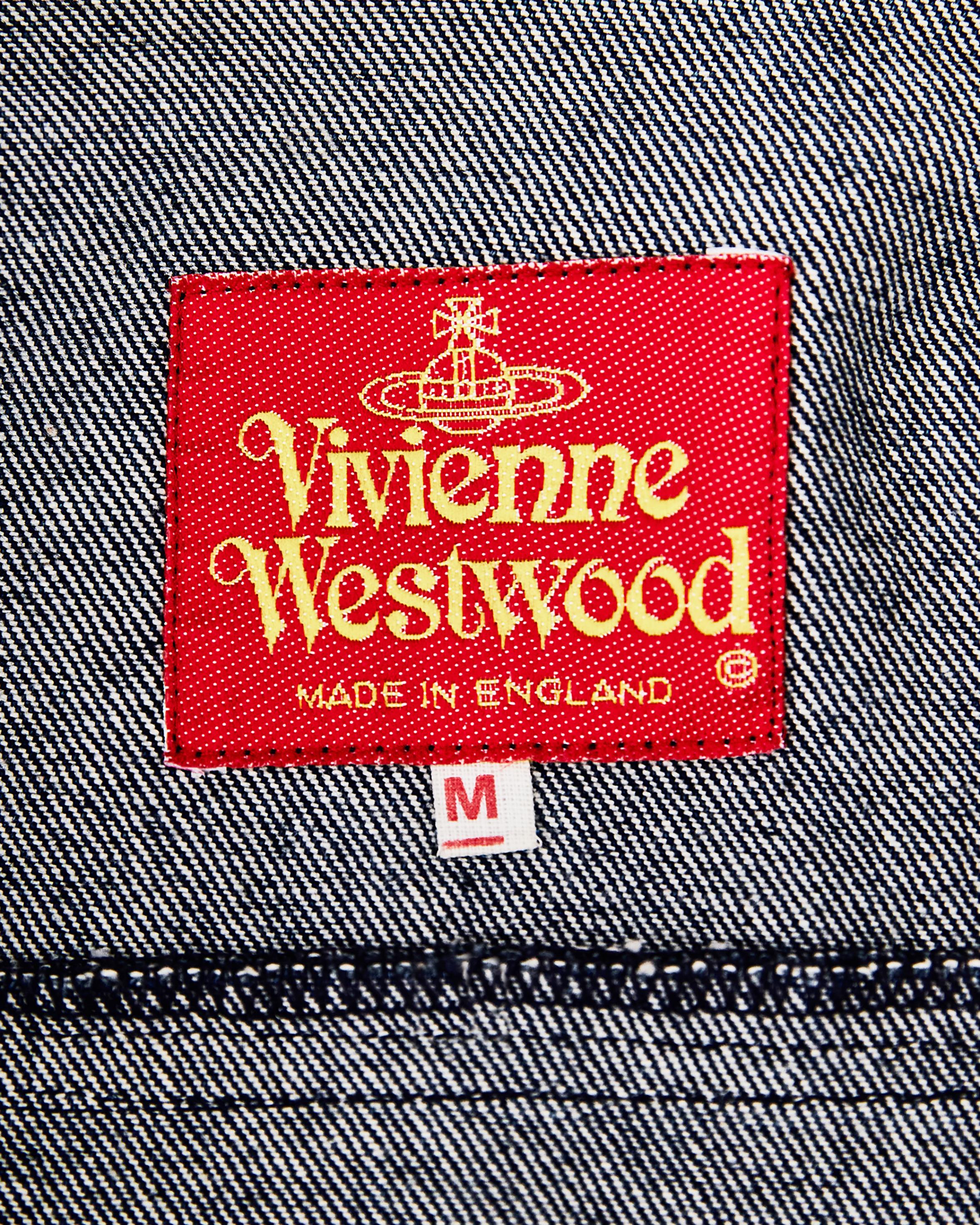A/W 1992 Vivienne Westwood Rolls Royce Denim Jacket and Pant Set For Sale 13